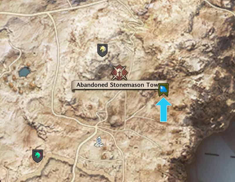 Bloo Abandoned Stonemason Map