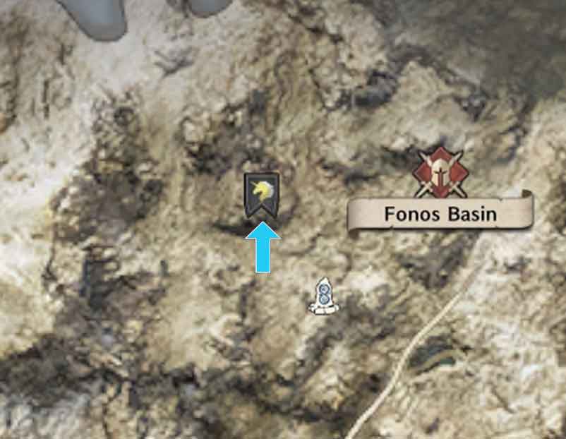 Bloo Fonos Basin Map