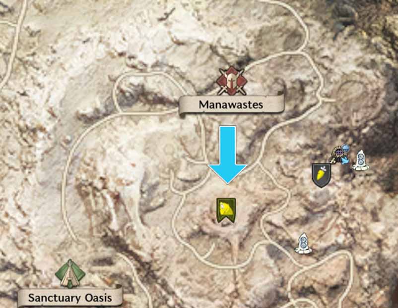 Bloo Manawastes Map