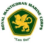 znak námořní pěchoty mantichory